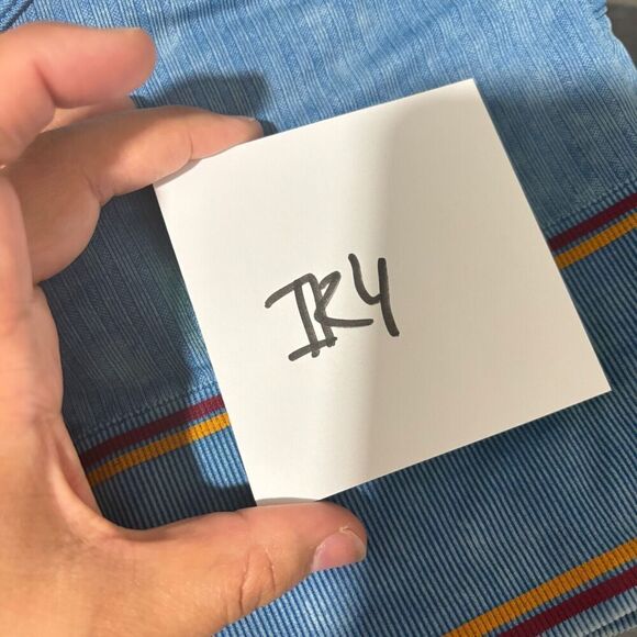 Free People Movement Varsity Tipping Tank Top Blue XS Striped Spaghetti Strap - Picture 5 of 5